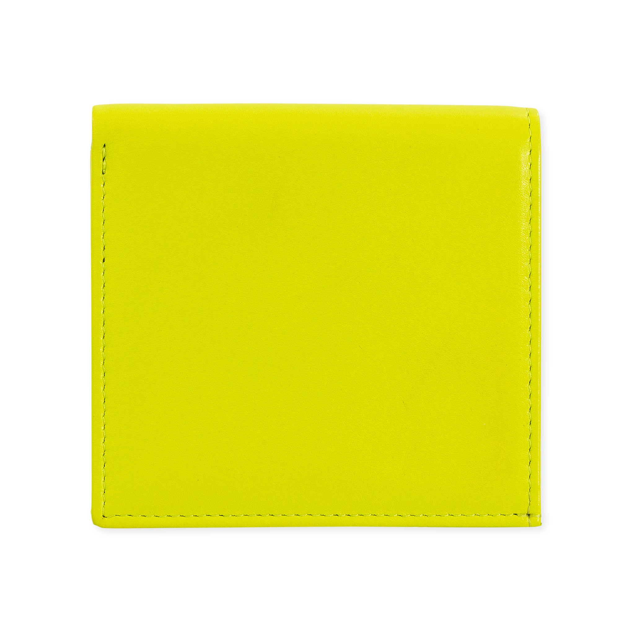 Flavio Leather Snap Wallet - Lime - Image 4