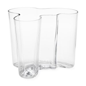 Iittala Alvar Aalto Glass Vase - 4.7h