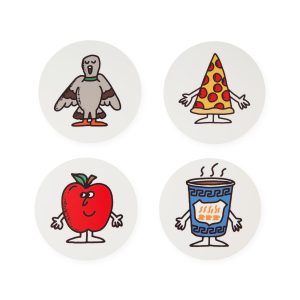 Only NY for MoMA Community of New York Coasters - Set of 4