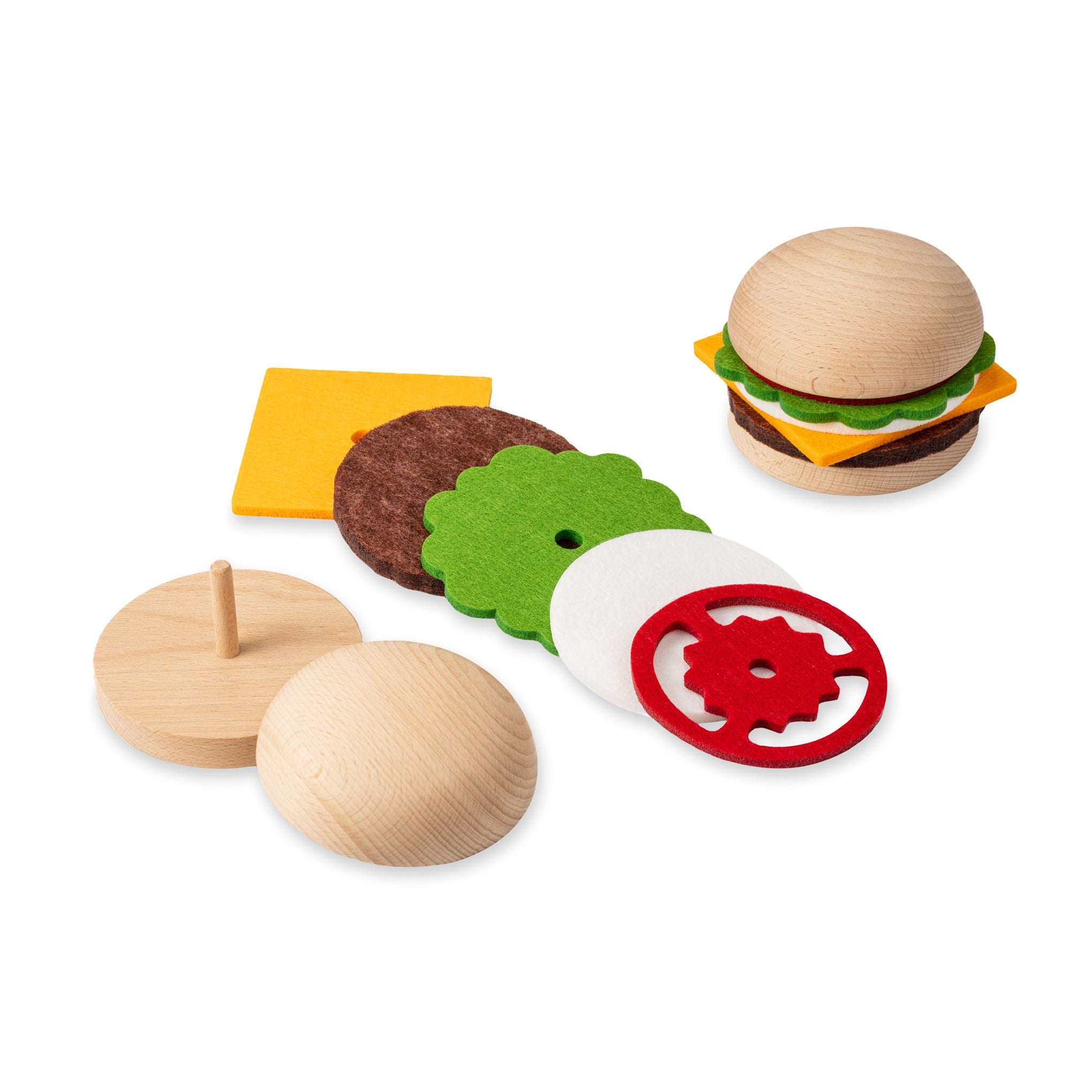Cheeseburger Coasters - Set of 5