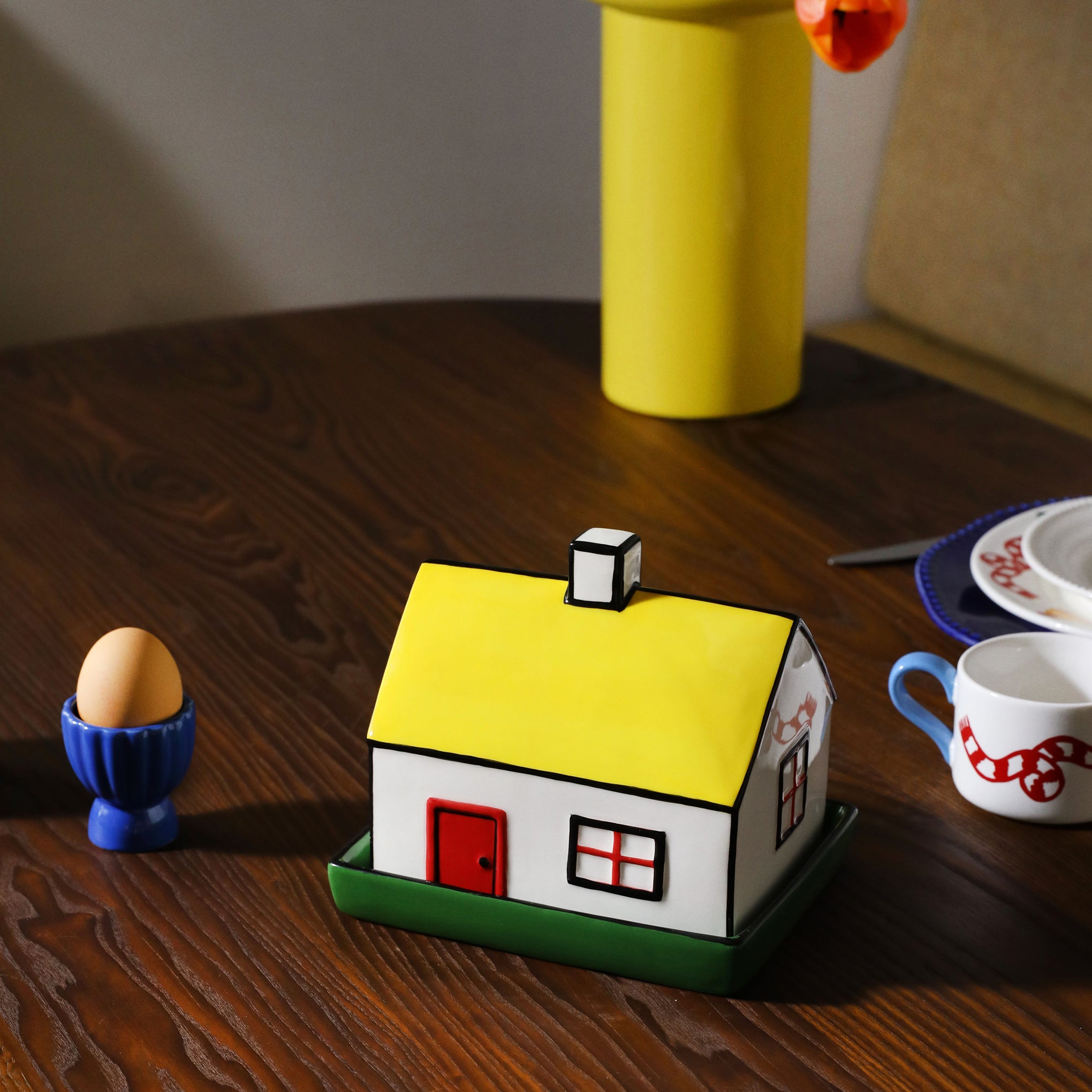 House Ceramic Butter Dish - Image 5