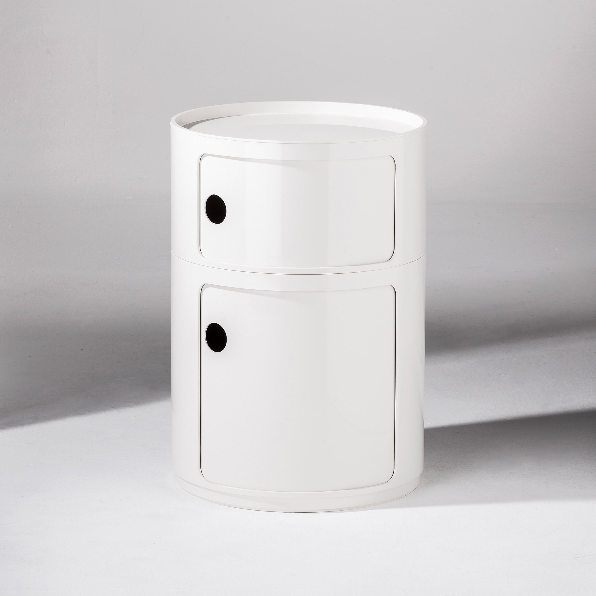 Kartell Componibili Classic Big 2 Tier Storage - White - Image 2