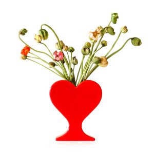 Heart  Ceramic Vase