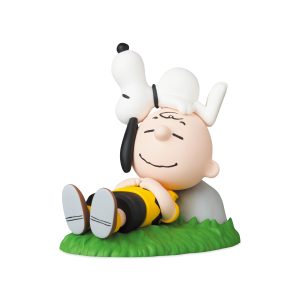 Snoopy & Peanuts Collectible Figure - Napping Charlie Brown & Snoopy