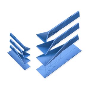 Polygons Magnetic Measuring Spoons - Set of 2