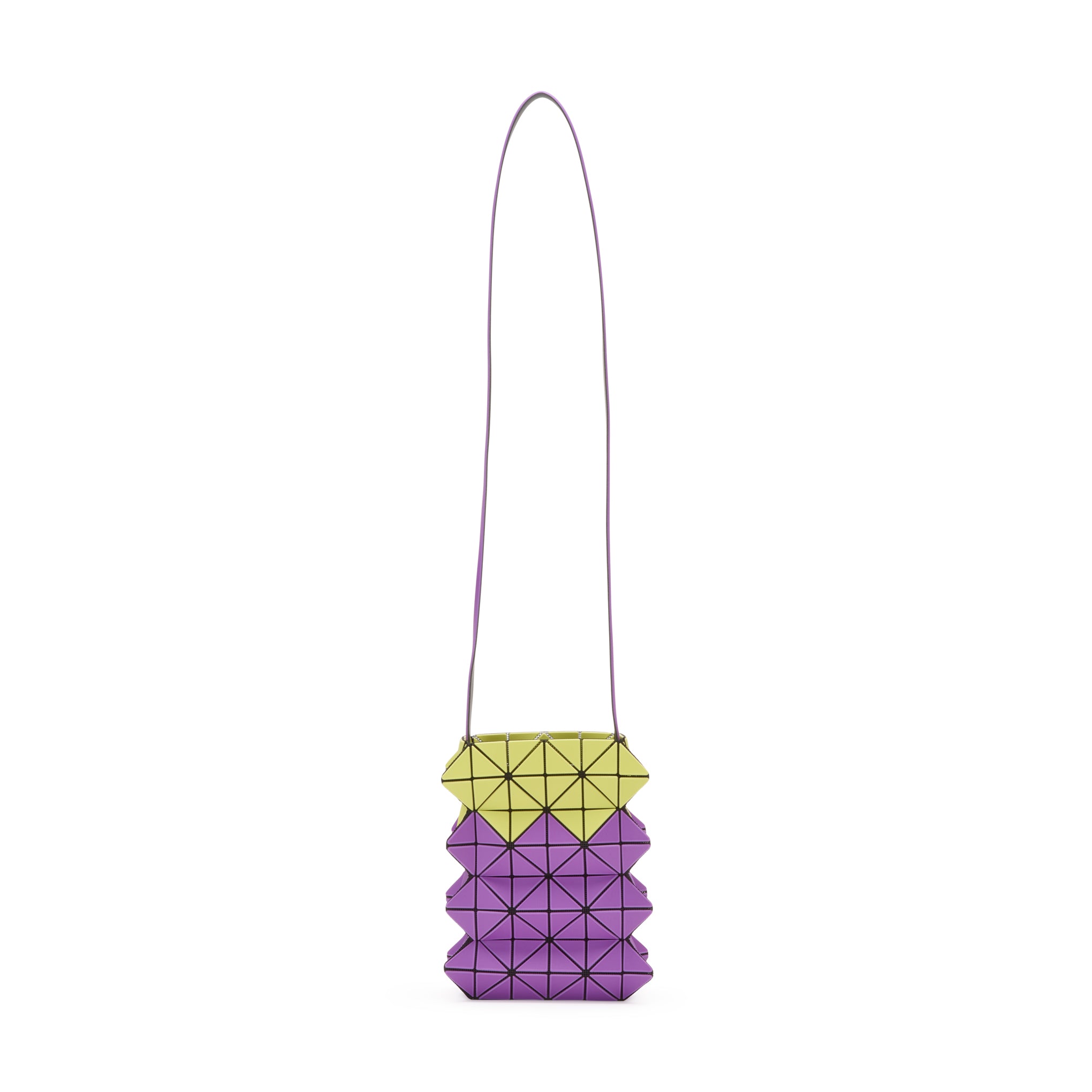 BAO BAO ISSEY MIYAKE Growth Crossbody Bag - Yellow/ Purple