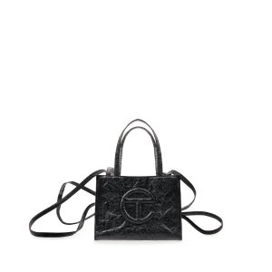 Telfar Tyvek Shopping Bag - Black