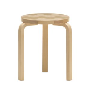 Artek Aalto Marimekko Stacking Stool 60 - Lokki
