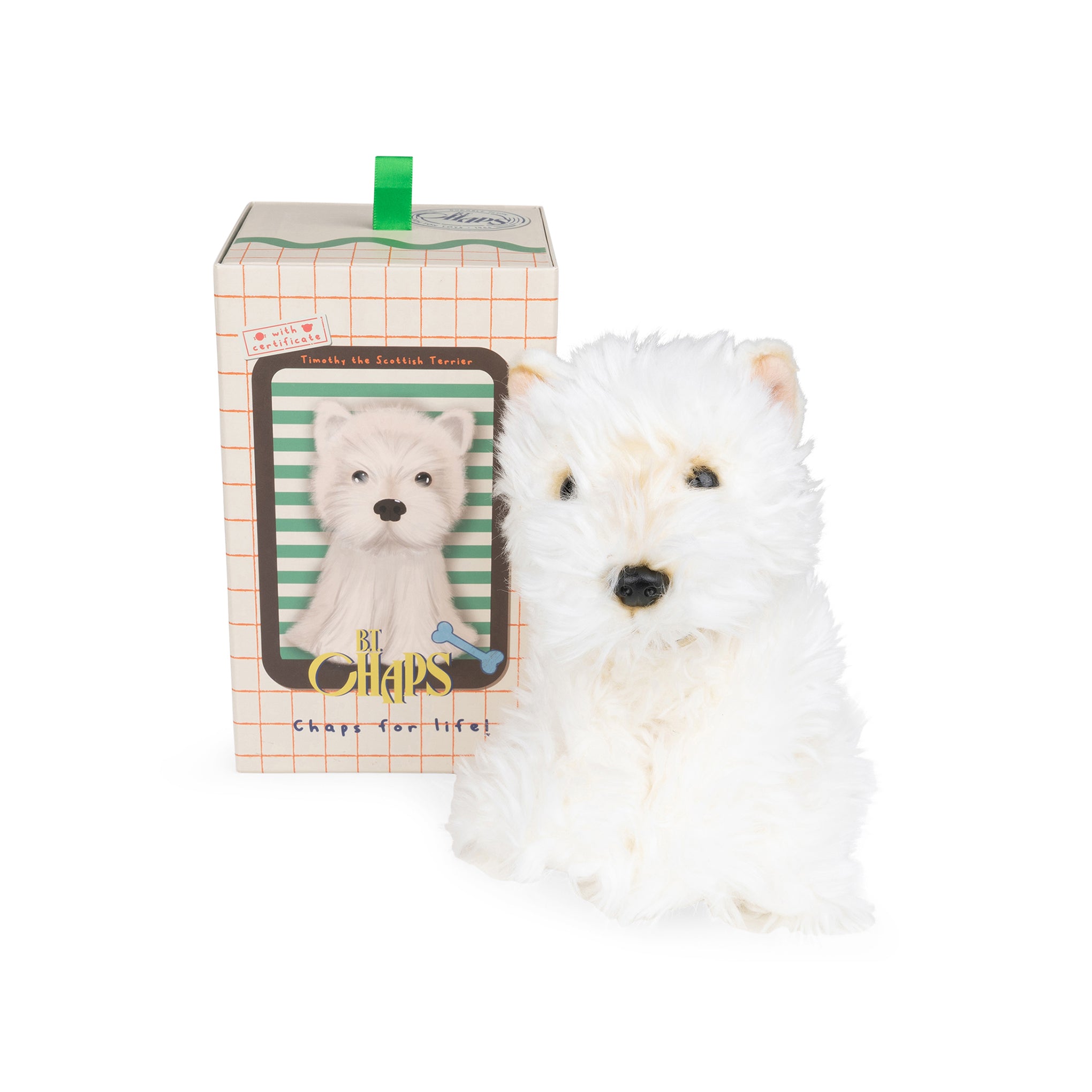 Plush Chaps Series Pet Toy - Timothy the Scottish Terrier - Image 4