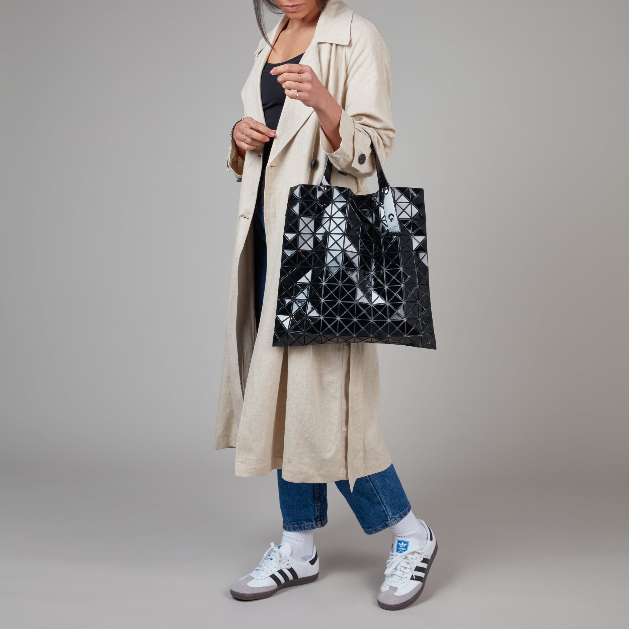 BAO BAO ISSEY MIYAKE Prism Tote - Black - Image 3