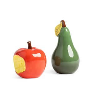 Apple and Pear Salt & Pepper Shakers - Set of 2