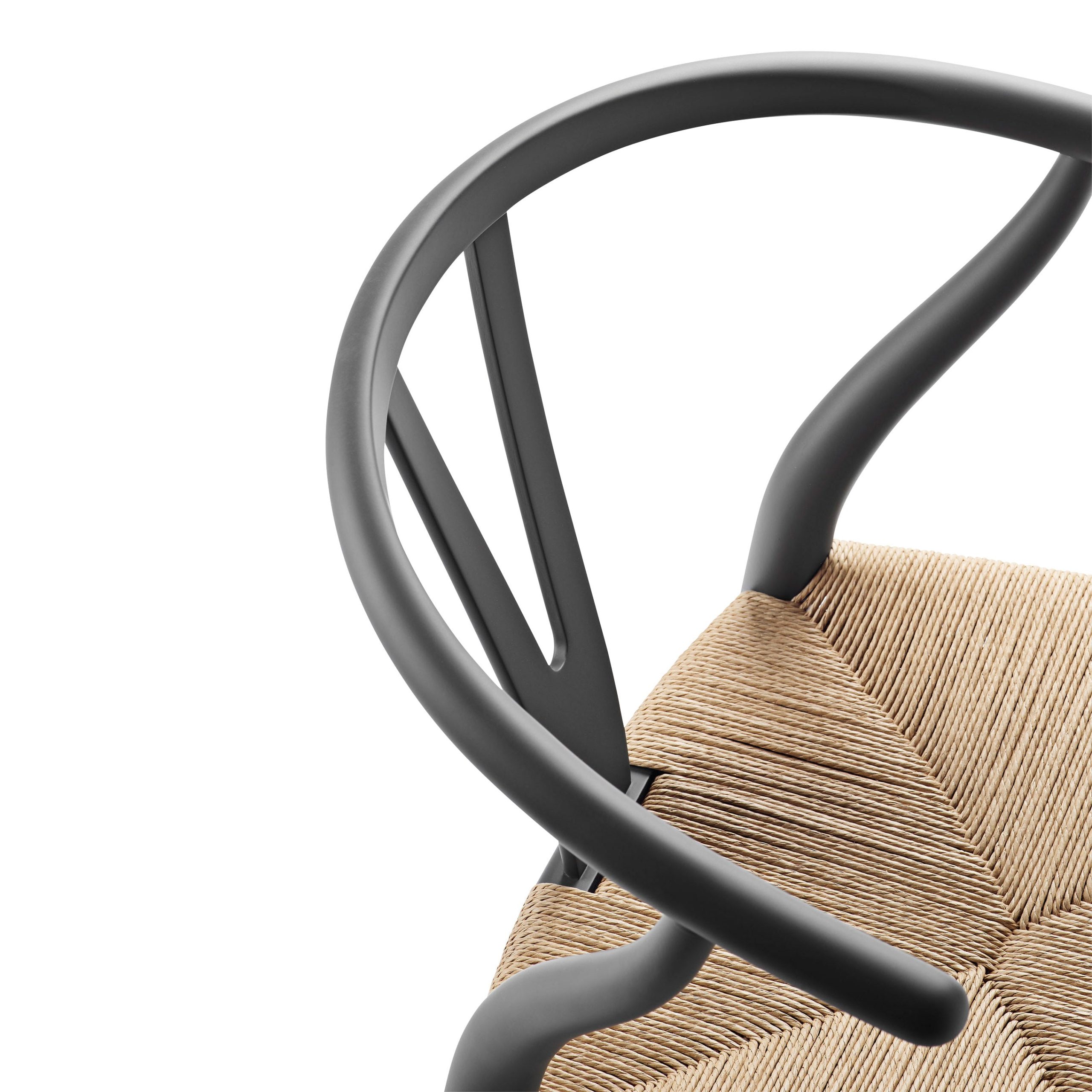 CH24 Wishbone Chair - Gray - Image 5