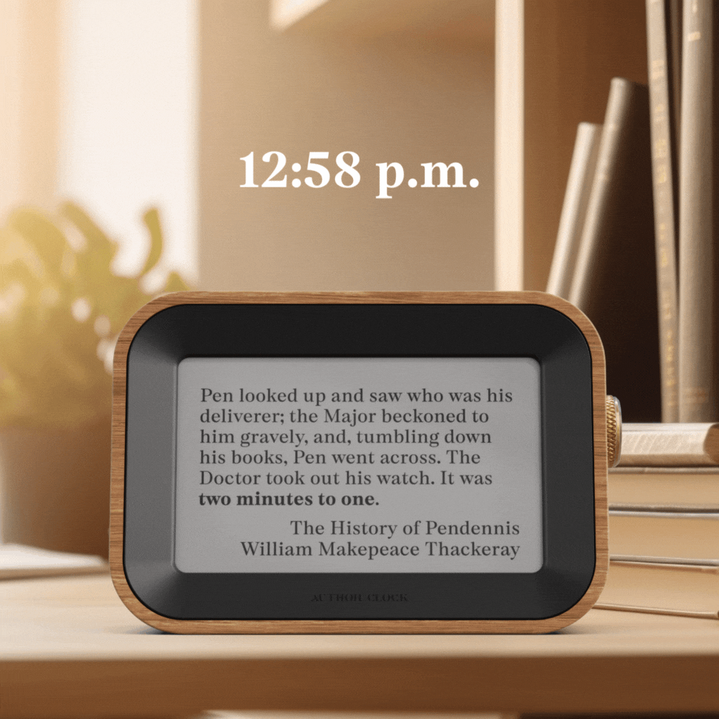 Author Clock - Small - Image 3