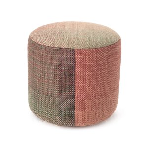 Nanimarquina Shade Pouf Stool - Red/ Multi
