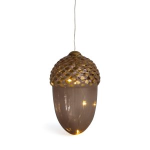 LED Acorn Holiday Ornament