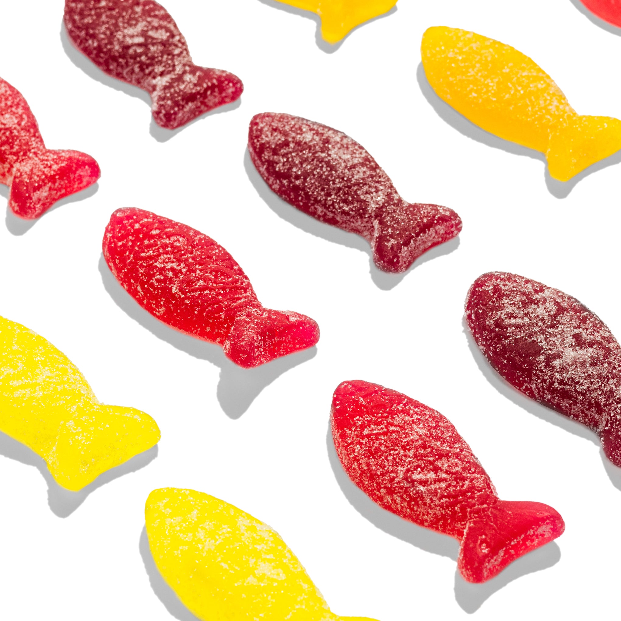 Gummy Fish Candy - Sour Wild Strawberry - Image 2