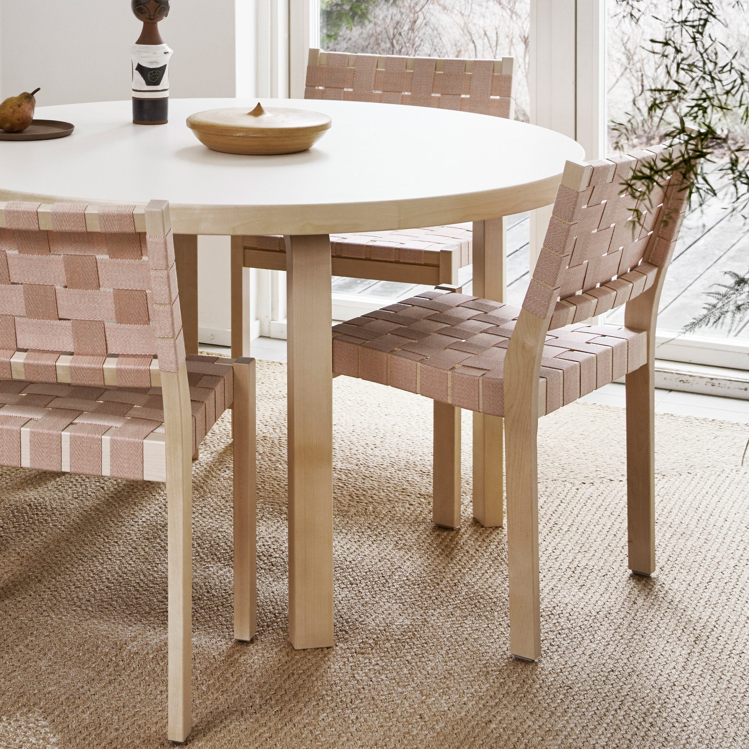 Artek Aalto Round Table 91 - Birch - Image 4