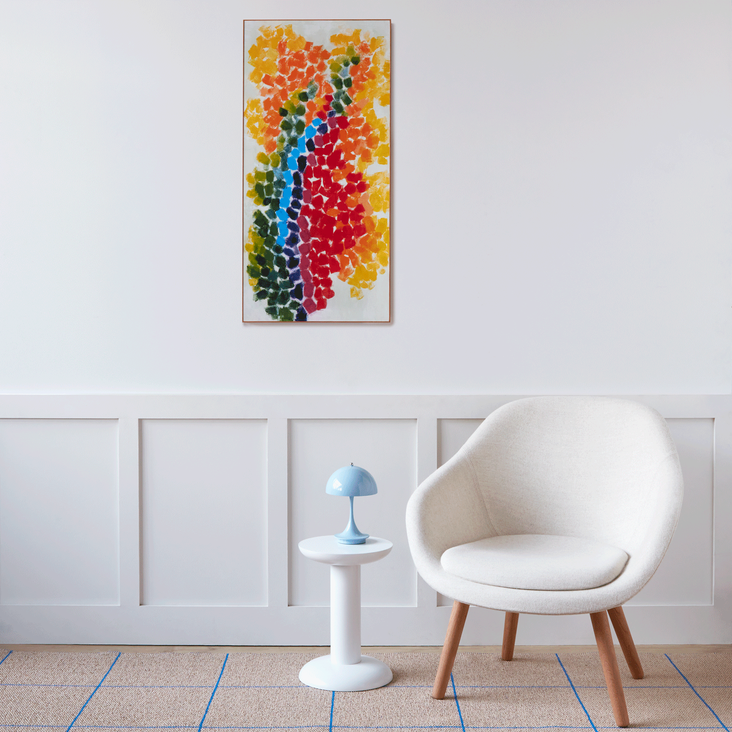 Alma Woodsey Thomas Color Etude Framed Print - Image 4