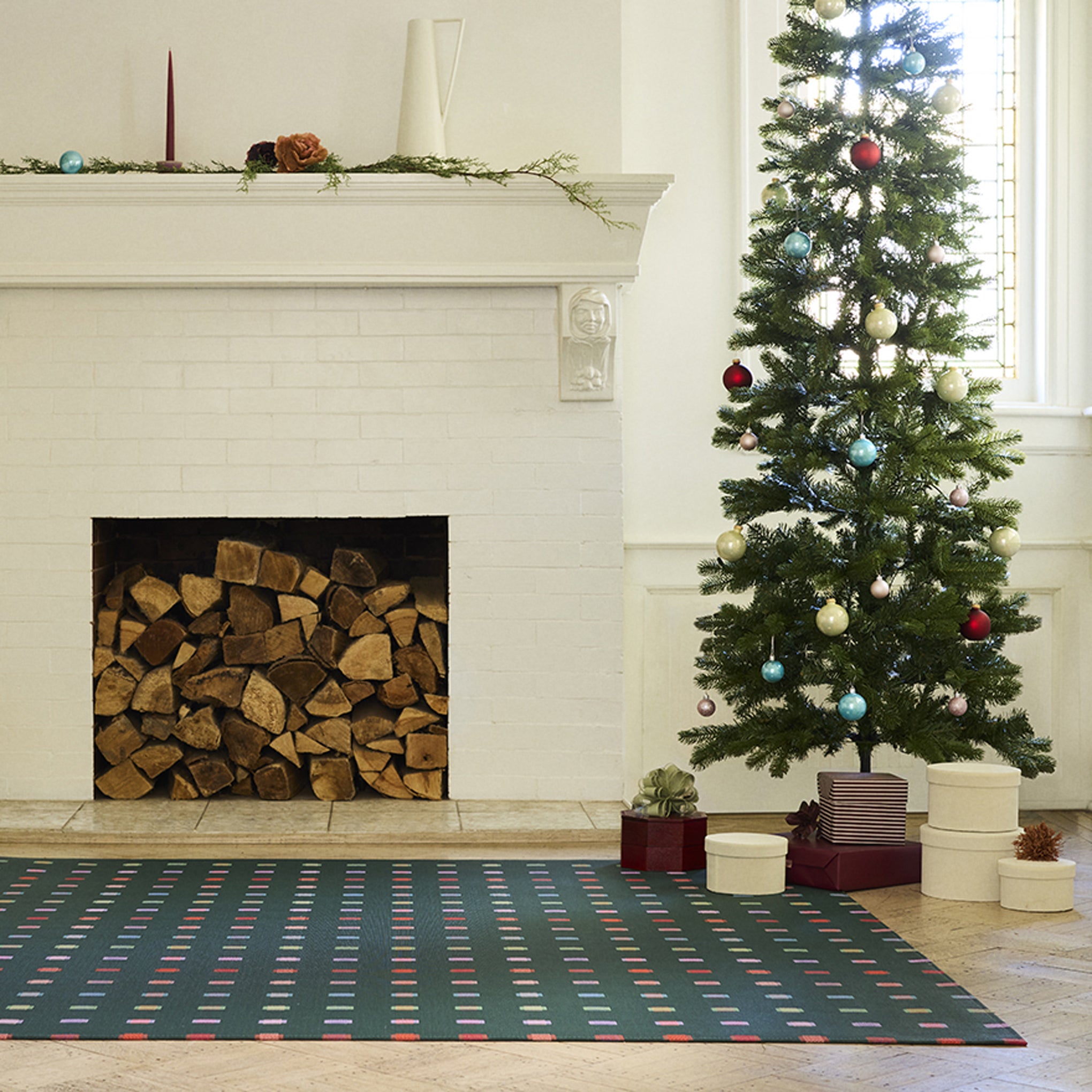 Chilewich Sampler Floormat - Fir - Image 6