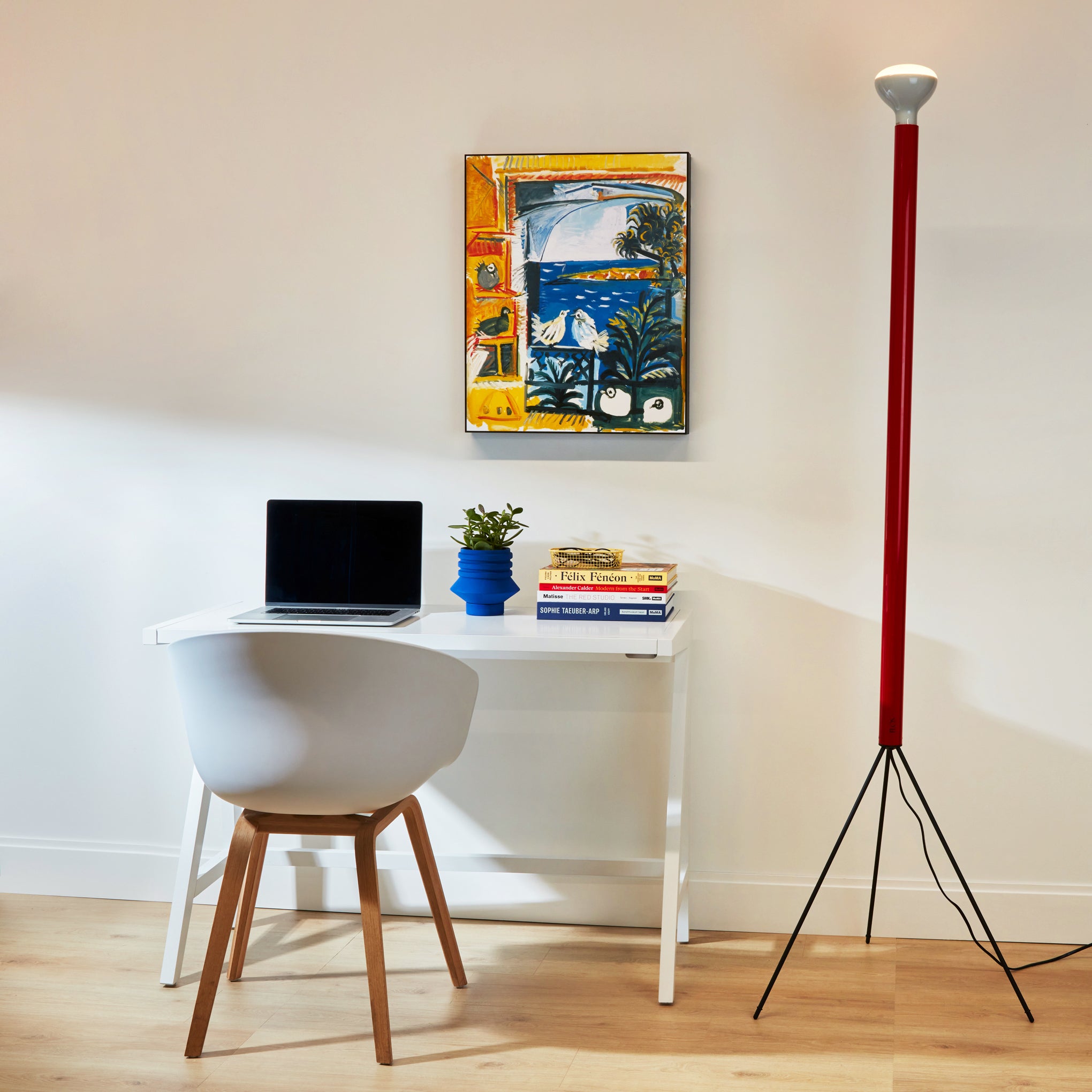 Flos Luminator Floor Lamp - Red - Image 3