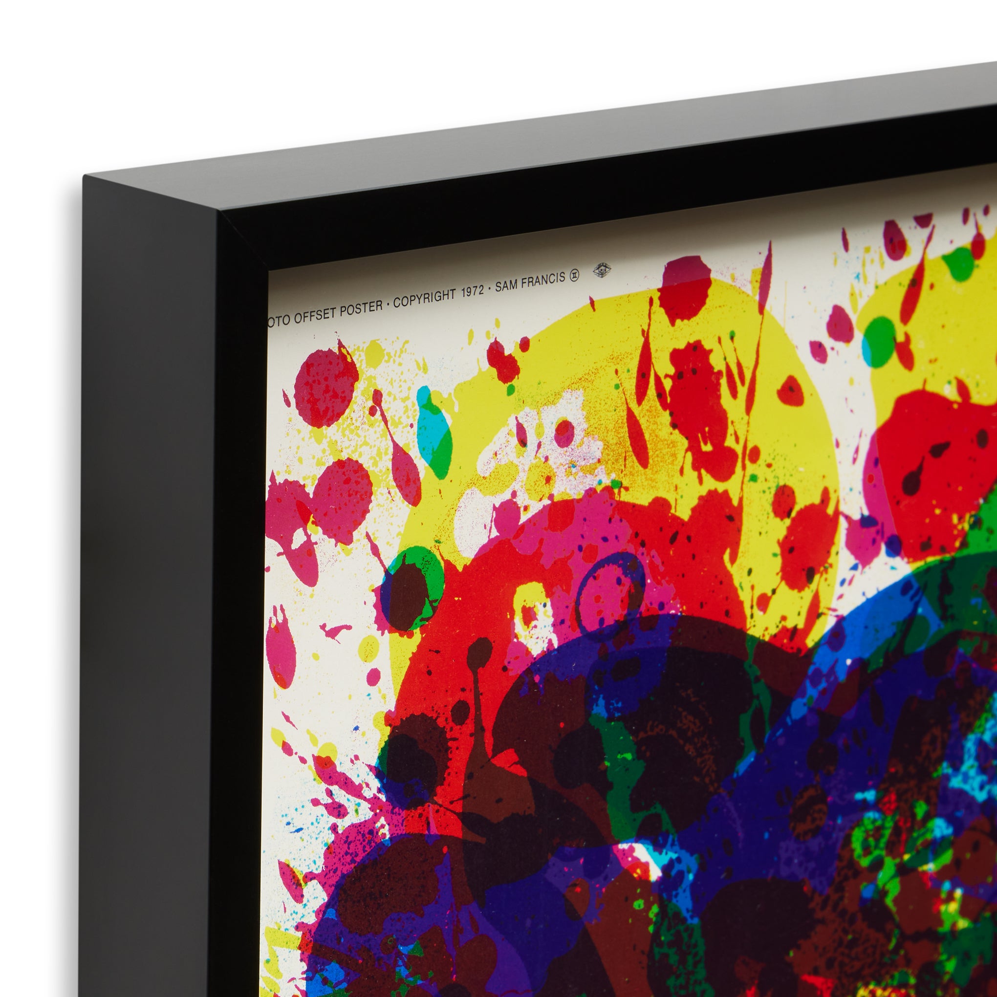Sam Francis 1973 Framed Poster - Image 2