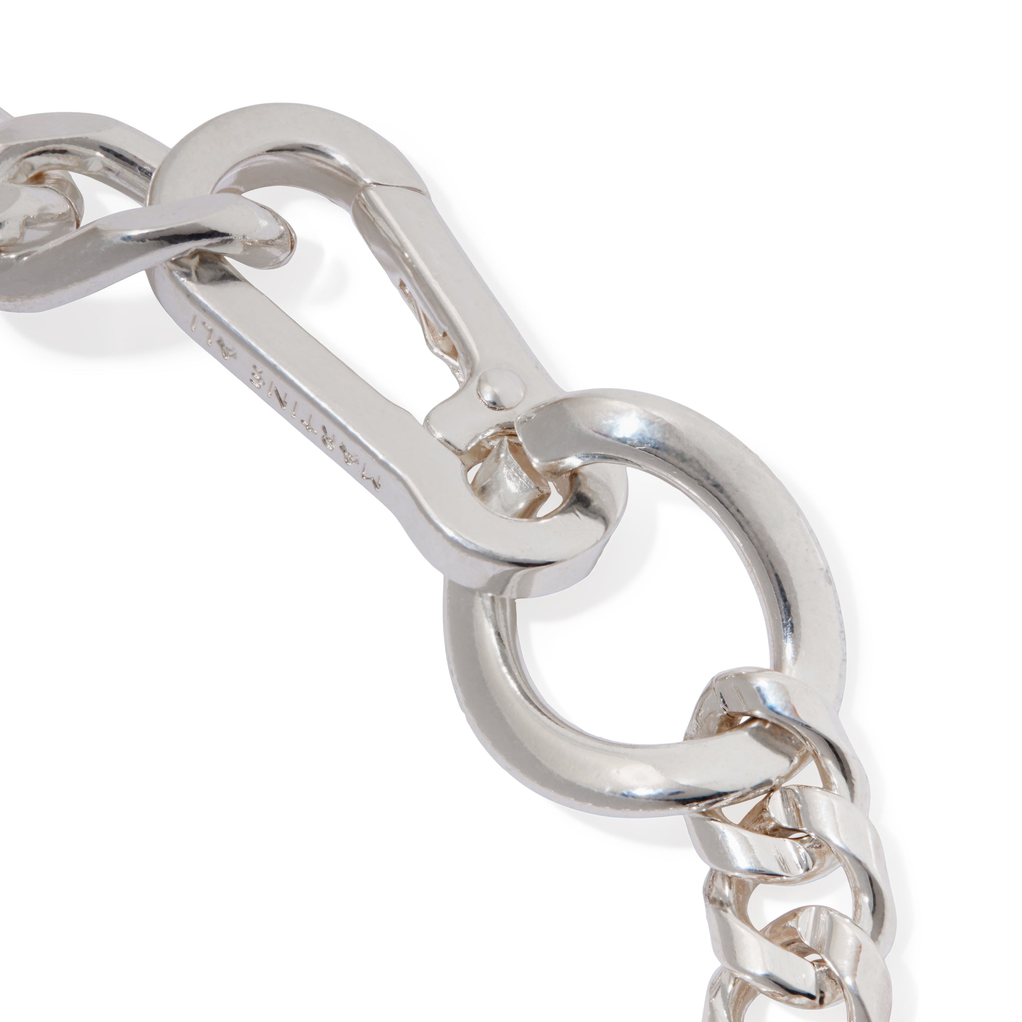 Martine Ali Silver Luc Curb Chain Bracelet - Image 3