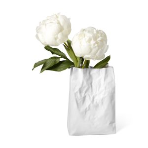 Crinkle Bag Porcelain Vase