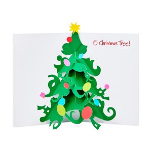 O' Christmas Tree Holiday Pop-Up Cards - Set of 8