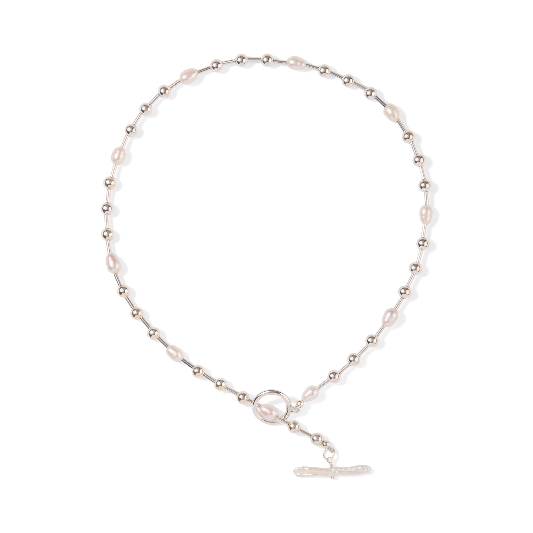 Yam Bonar Pearl Sterling Silver Choker Necklace