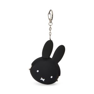 Miffy Pochi Pouch Keychain - Black