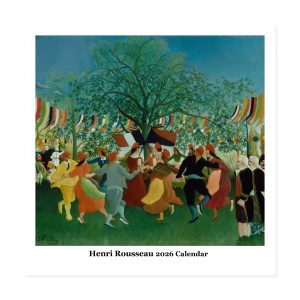 2026 Henri Rousseau Wall Calendar