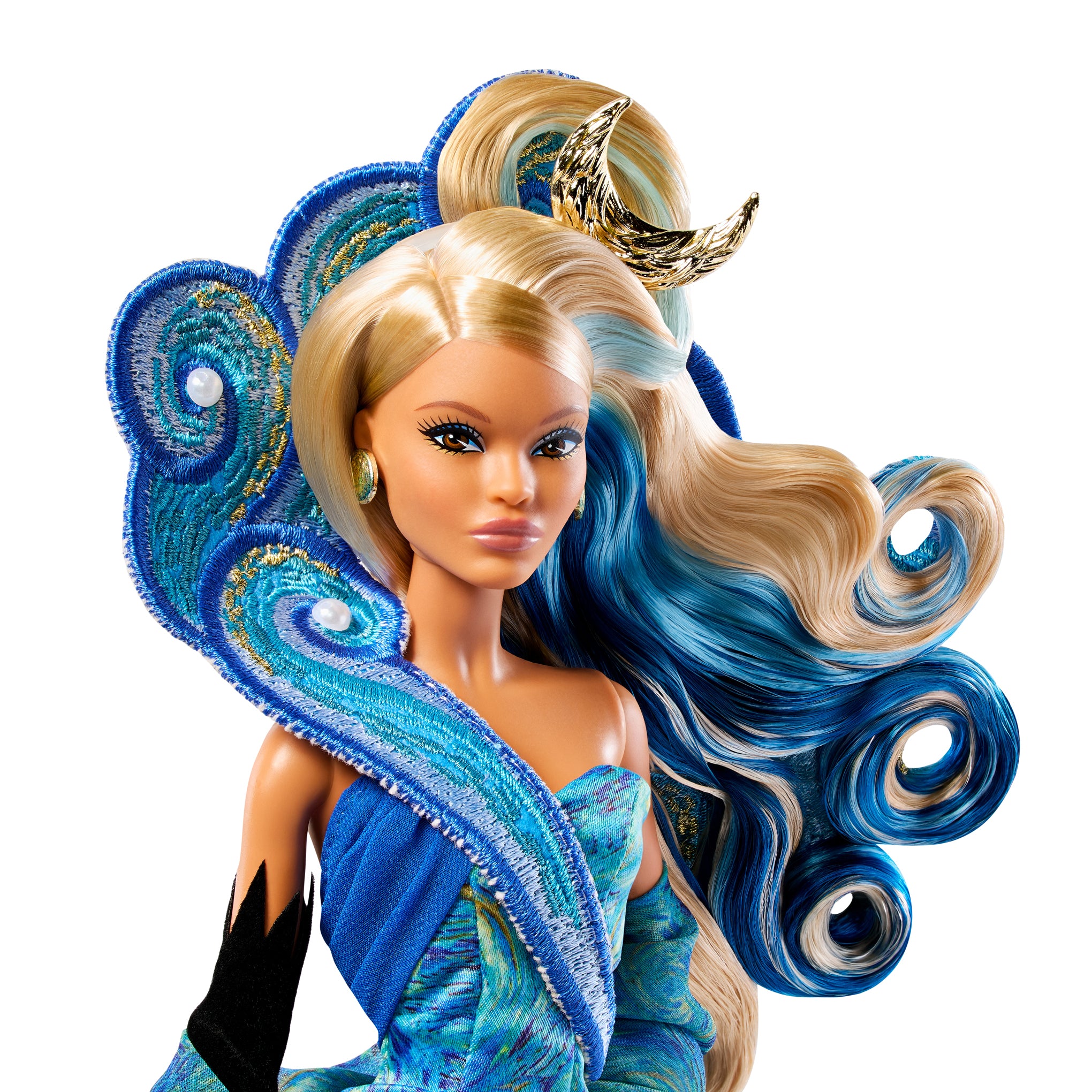 Barbie x MoMA Vincent van Gogh The Starry Night Collectible Doll - Image 3