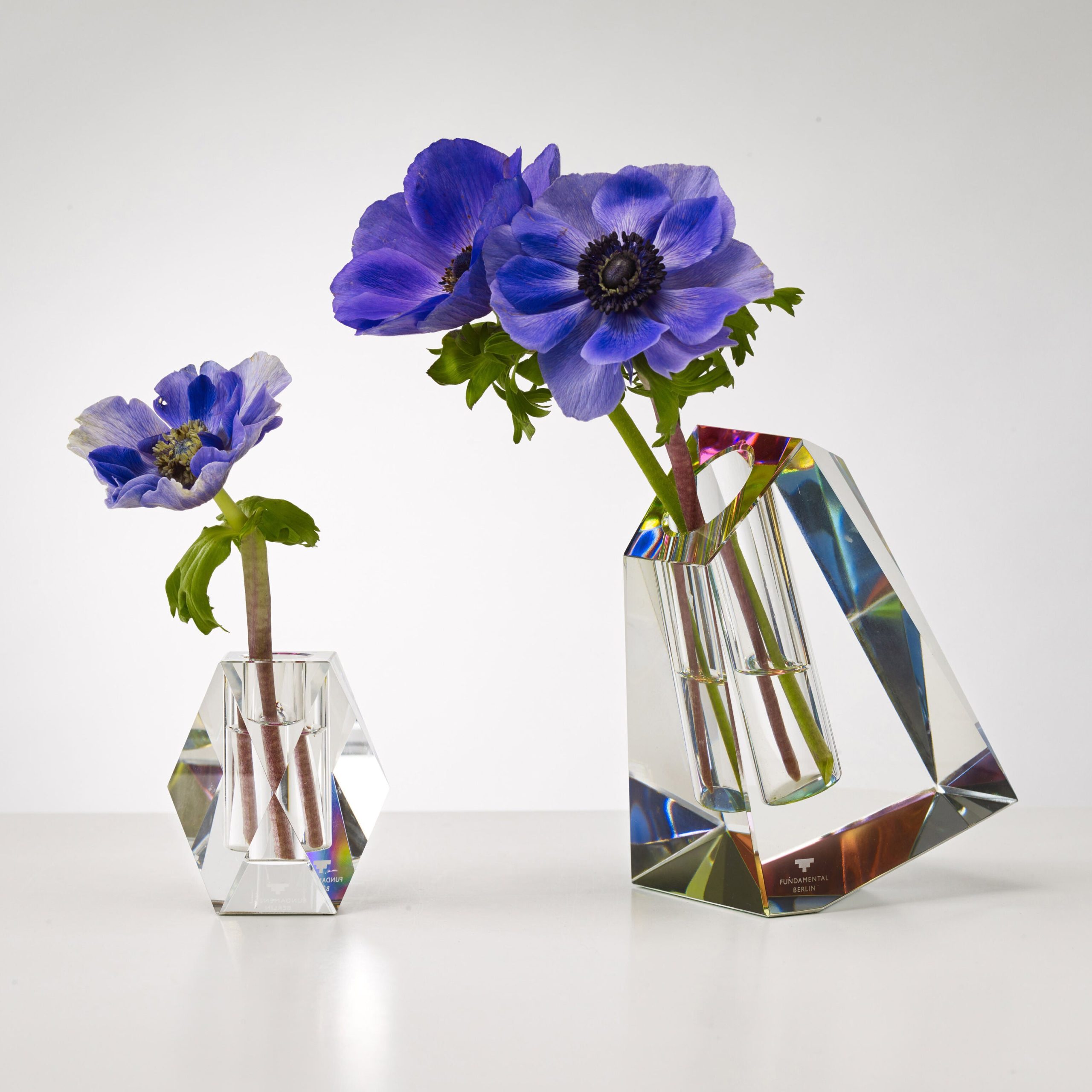 Faceted Crystal Vase - Small - Image 2