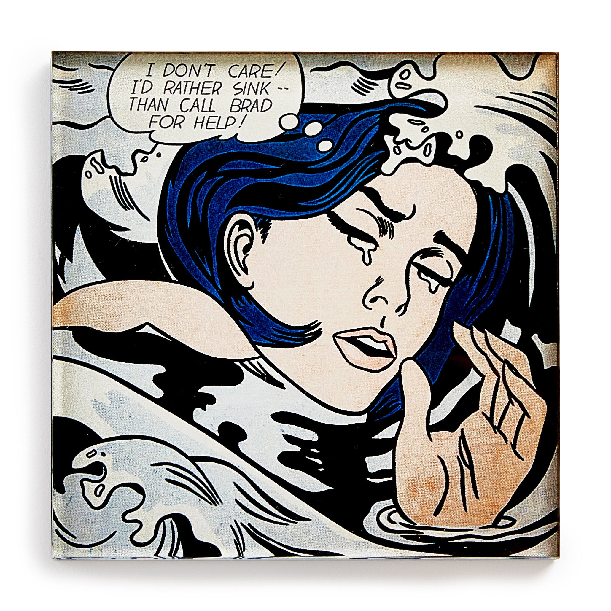 Roy Lichtenstein: Drowning Girl Magnet