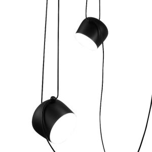 Flos AIM Pendant Light. Set  of 3 - Black