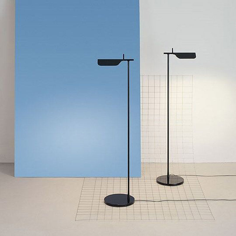 Flos Tab Floor LED Lamp 90° Rotatable Head - Black - Image 4