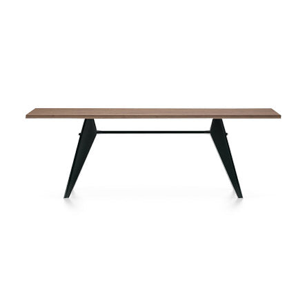 Jean Prouvé EM Table from Vitra - Oak/ Deep Black - Image 4
