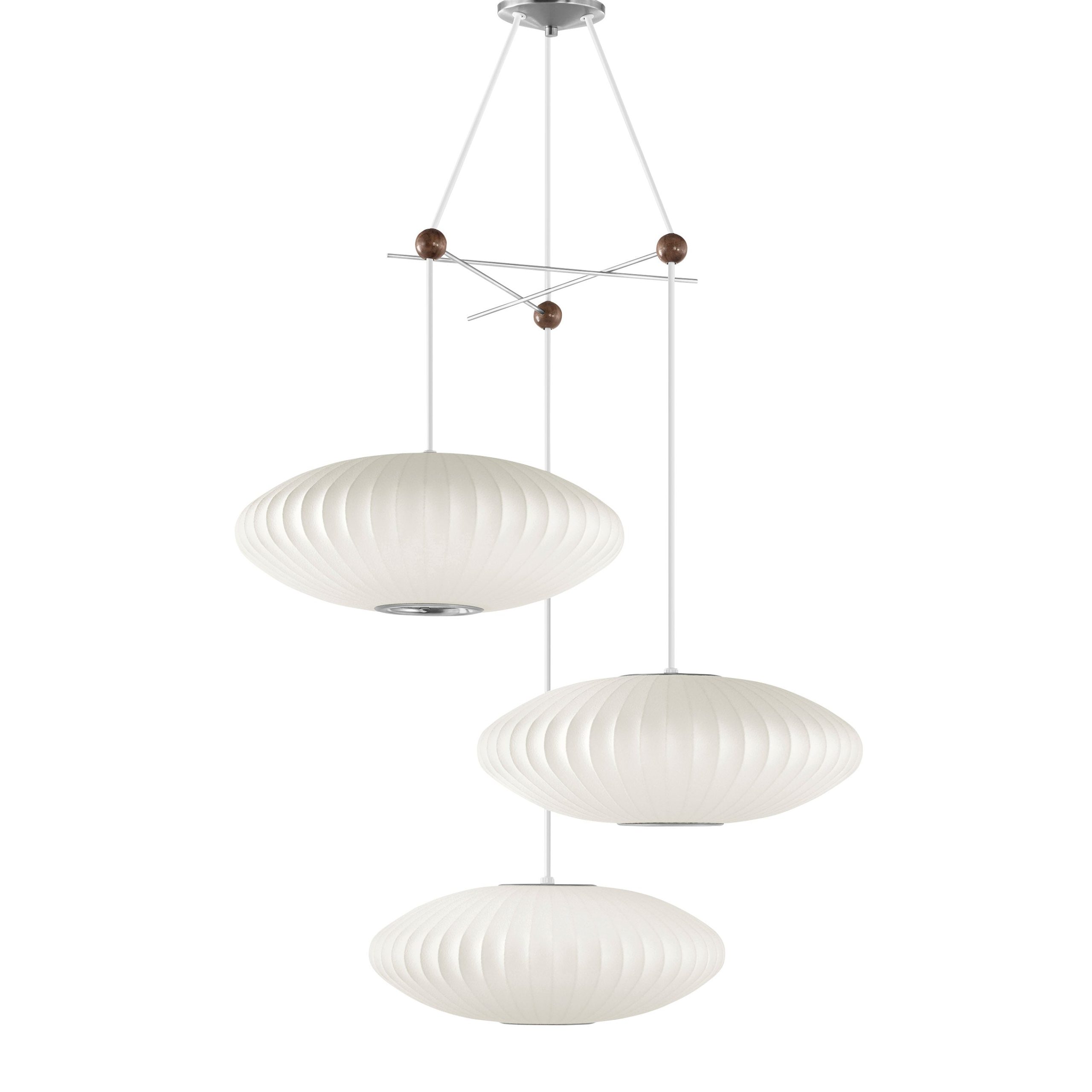 Nelson™ Triple Bubble Lamp Fixture from Herman Miller