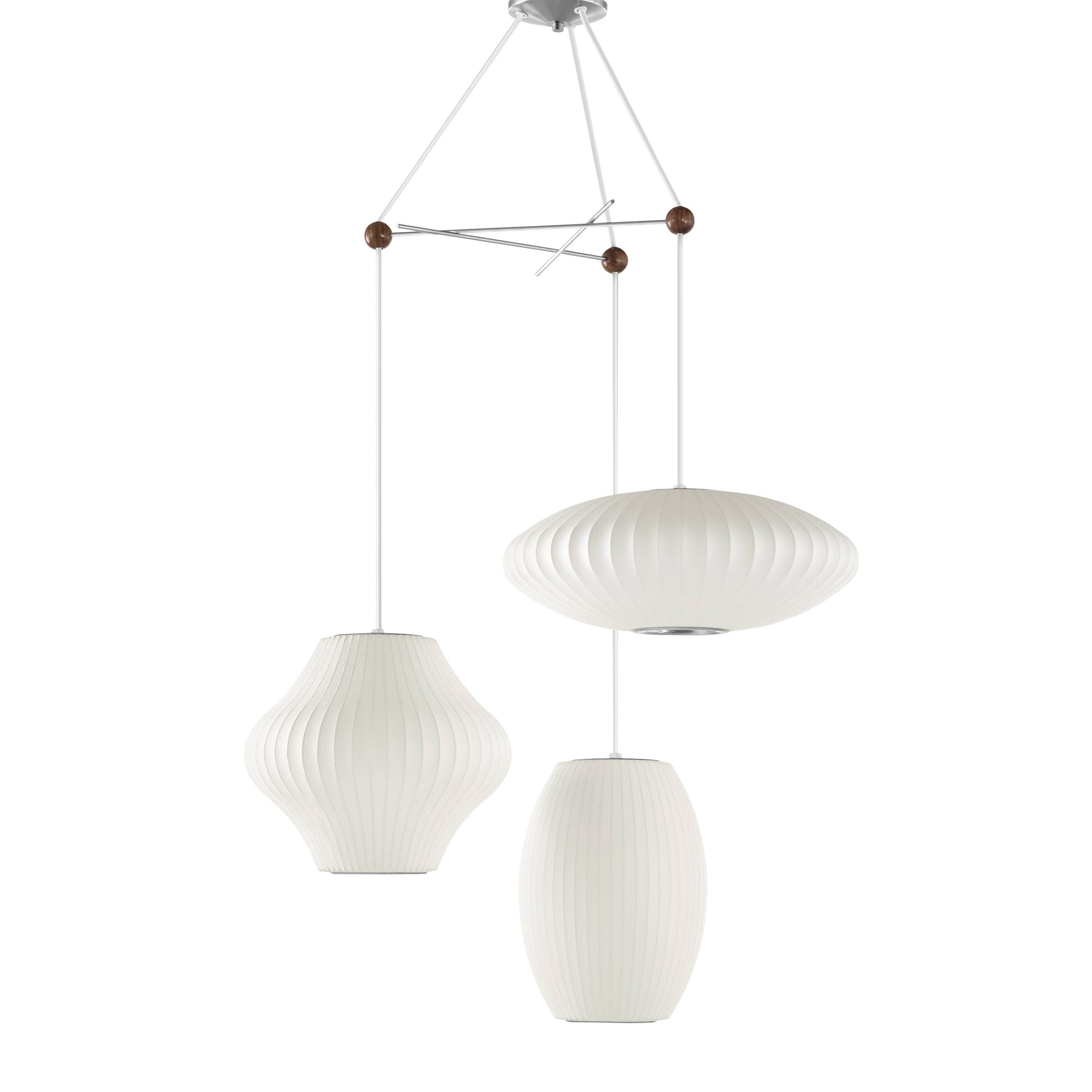 Nelson™ Triple Bubble Lamp Fixture from Herman Miller - Image 2