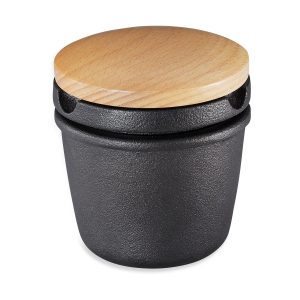 Cast Iron Spice Grinder with Storage