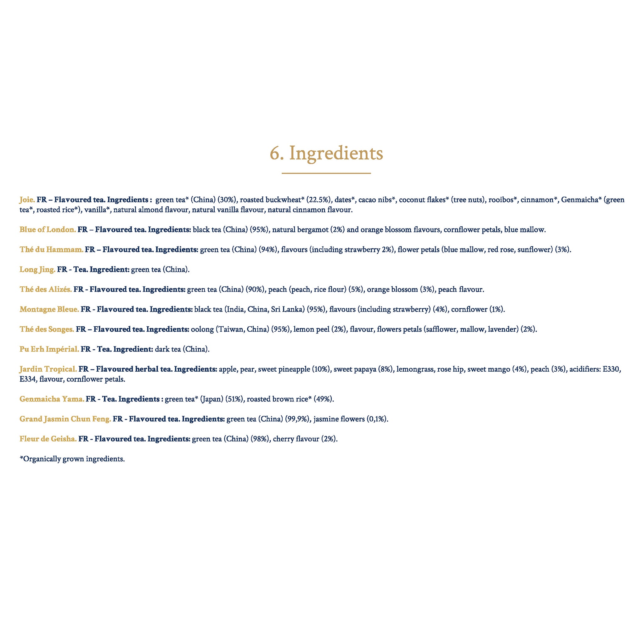 Palais des Thès Tea Bag Advent Calendar - Image 5