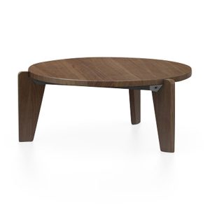 Vitra Gu??ridon Bas Coffee Table - Walnut