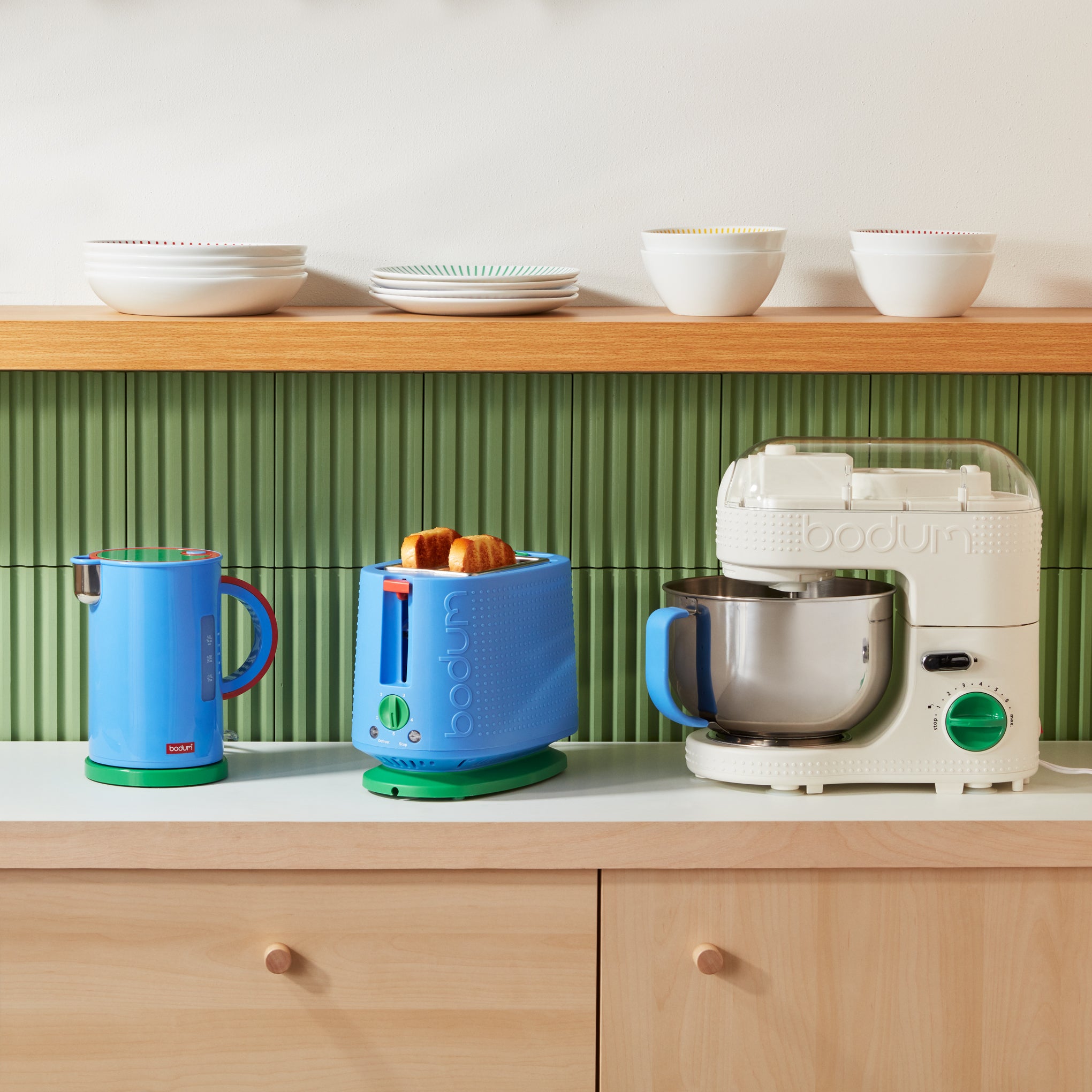 Bodum Bistro 2-Slice Toaster - Blue - Image 5