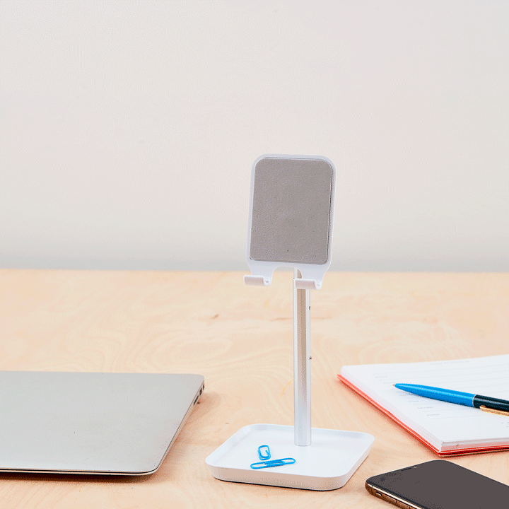 Extendable Phone Stand - White - Image 2