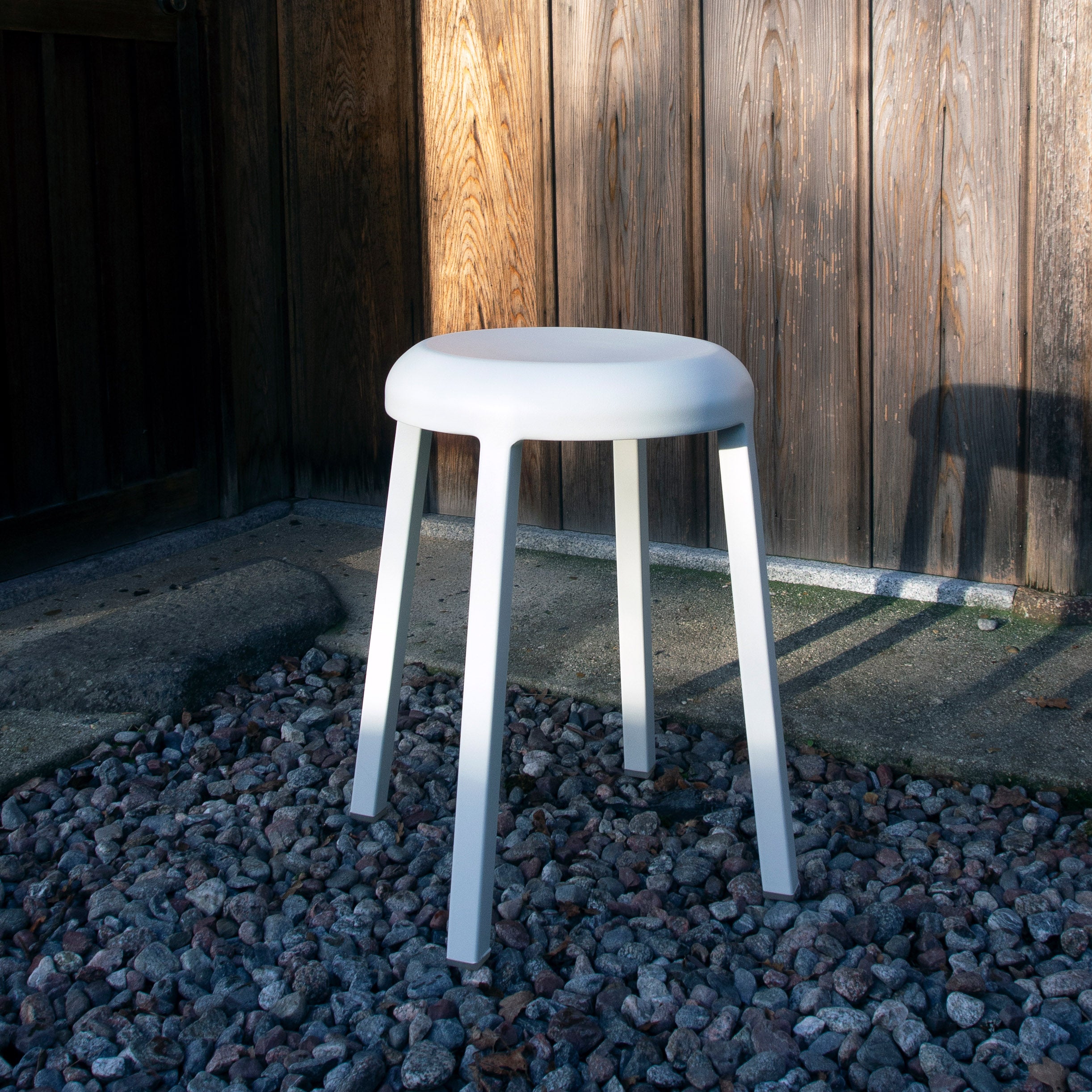 Emeco Za Stool - White Gray - Image 4