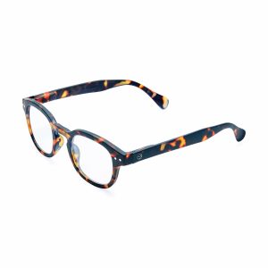 IZIPIZI Rounded-Edge Square Reading Glasses #C - Tortoise