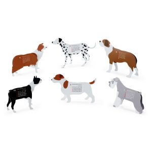 2026 3D Dogs Calendar