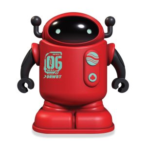 Tiny Tracerbot Toy - Red
