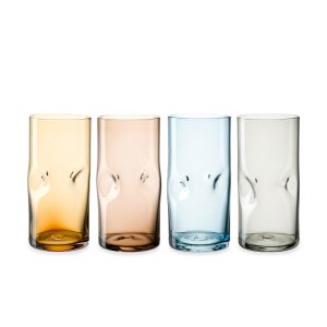 Vesuvio Colored Glassware - Set of 4