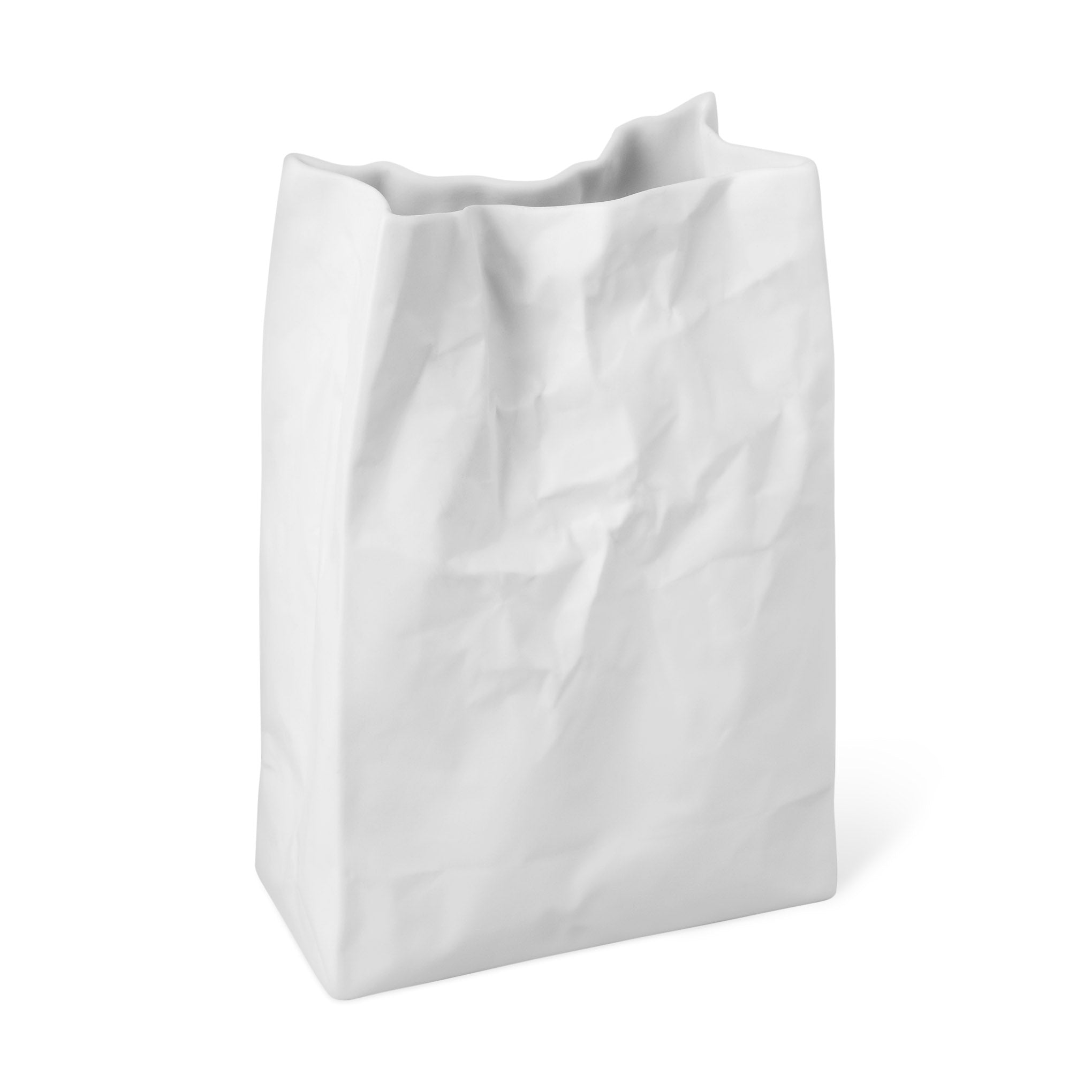 Crinkle Bag Porcelain Vase - Image 3